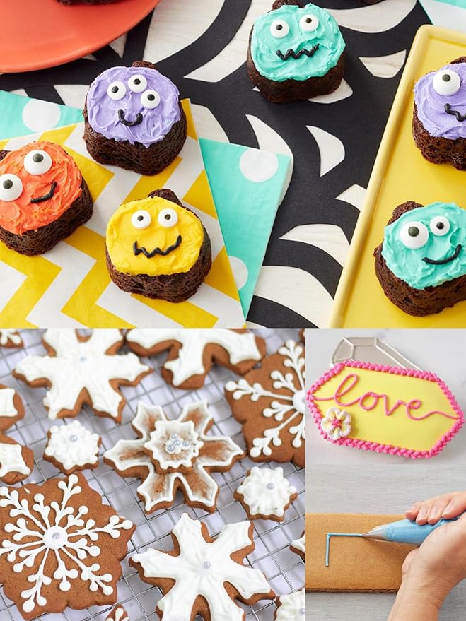 Piping Tip #2 for Royal Icing, Cookie Decorating (3-Piece Set) – Precision and Elegance for Intricate Designs