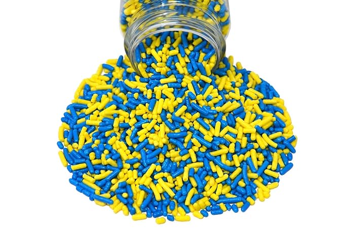 Mystic Sprinkles The Big Game Jimmy Mix 3oz Bottle (Blue & Yellow)