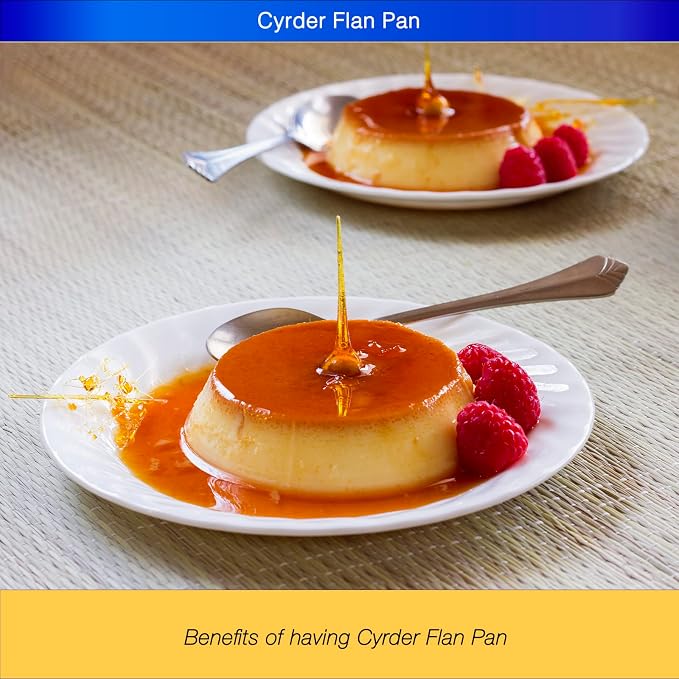 18/10 Stainless Steel Flan Pan, 80 oz Flanera Mold Cooker for Baking | Compatible with Instant Pot 6 8 10qt, Custard Pan, Flan dish with lid, Tart pan, Round fluted dish, oven safe