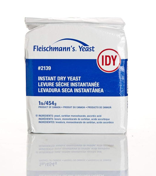 Fleischmann's Instant Dry Yeast Vacuum Pack (1 Lb) (Package may vary)