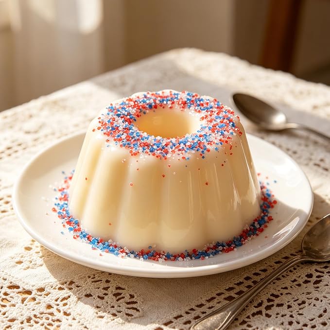 Twisweet Patriotic Sprinkles for Cake Decorating, 4th of July Red White and Blue Sanding Sugar, Edible Sugar Crystals for Baking, Cupcake Topper Cookie Ice Cream Donut Decoration, Independence Day Birthday Festival Supplies (150g/5.3oz)