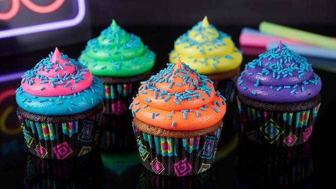 NCS Teal Jimmies Edible Sprinkles – Cupcake, Cake & Cookie Decorations, 7 oz
