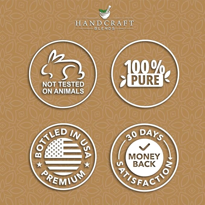 Handcraft Blends Frankincense Essential Oil – Huge 4 Fl Oz – 100% Pure and Natural – Premium Grade Essential Oil for Diffuser and Aromatherapy, Skin, Massage, Candle and Soap Making Fragrance