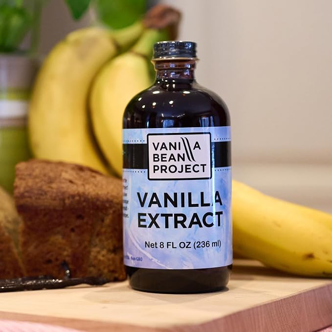 Pure Vanilla Extract | Cooking and Baking Necessity | Vanilla Bean Project | 1 Quart, 32 Ounces