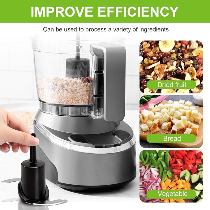 DLC-2ACBN Blade for Cuisinart Mini Prep Plus Food Processor DLC-2ABC | Food Processor Chopping Blade Compatible with Cuisinart Mini Prep Plus Replacement Parts, Fits Models DLC-2A Only