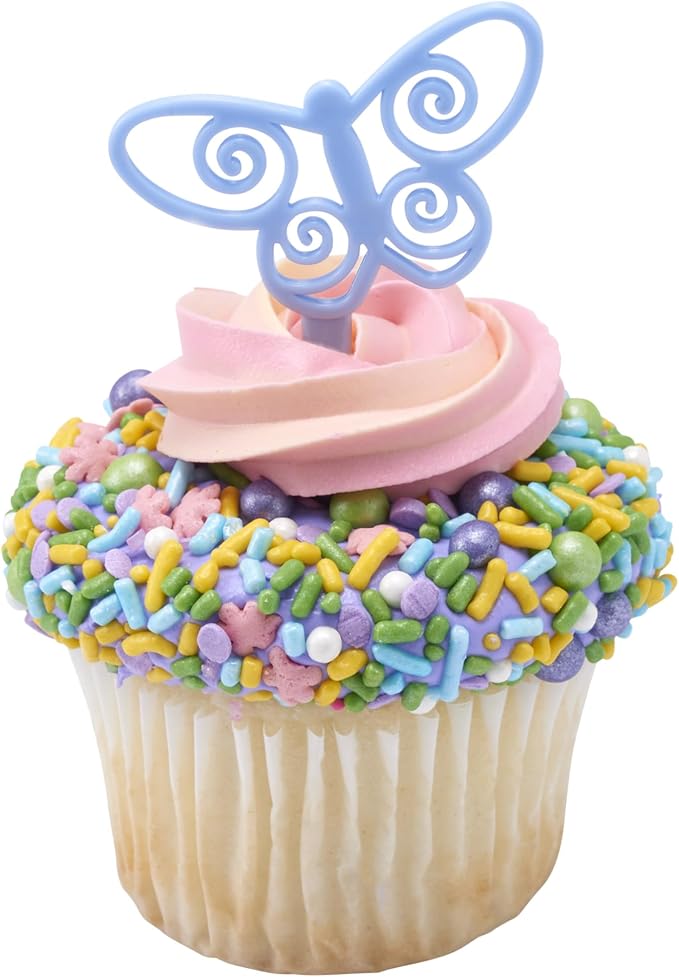 DECOPAC Bloom Sweet Bloom Deluxe Fusion Mix, 26oz, Fancy Candy Sprinkles in Handheld Container, Edible Sprinkles For Celebration Cakes, Cupcakes, Cookies and Donuts, Spring Colors