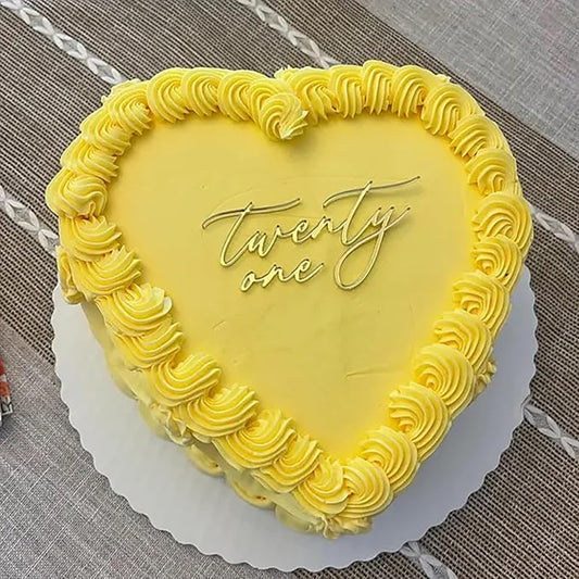Acrylic Twenty One Cake Topper,21th Birthday Cake Toppers,21th Anniversary Party Decorations Supplies,Cheers to 21 Years Birthday Party Decorations
