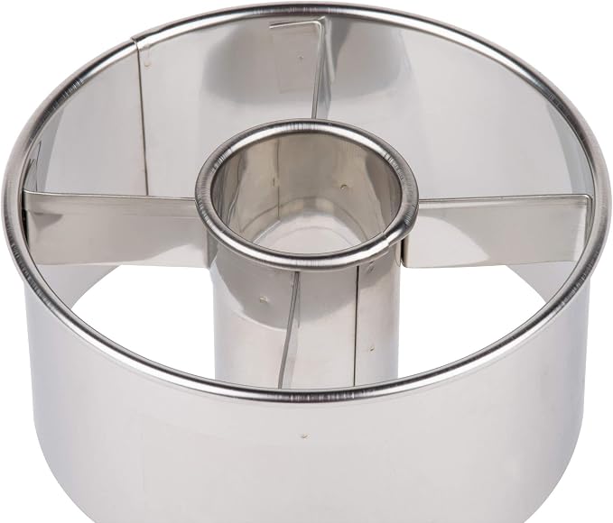 Ateco 3-1/2-Inch Stainless Steel Doughnut Cutter (Set of 2)