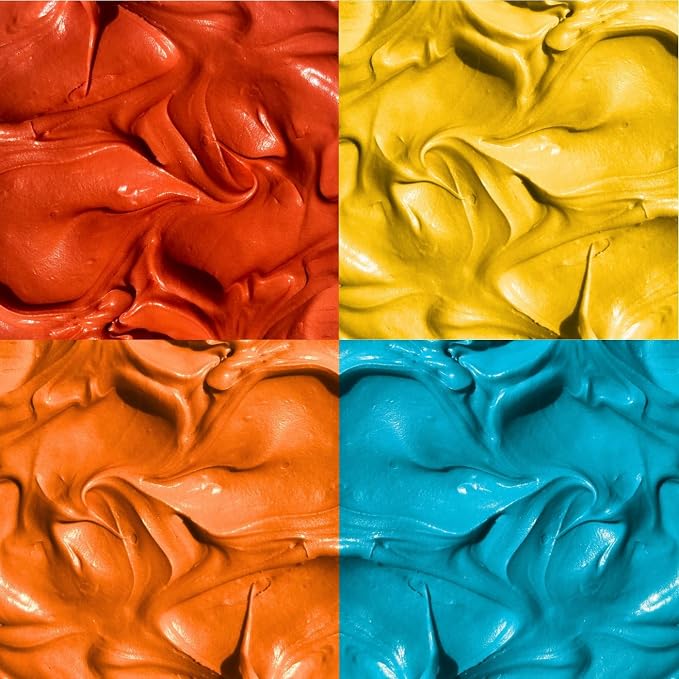 Supernatural 100% Plant-Based Food Colors, 3x More Vibrant, No Artificial Colors, Vegan, Kosher, Gluten Free, 8 Grams, 0.28 Ounce (Pack of 6)