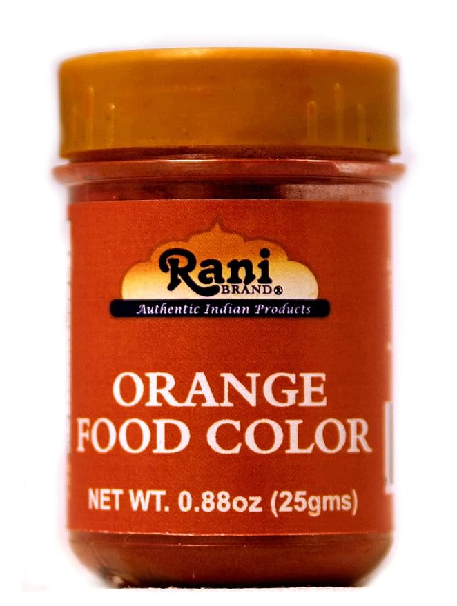 Rani Orange Food Color Indian 25gm (0.88oz) ~ Vegan
