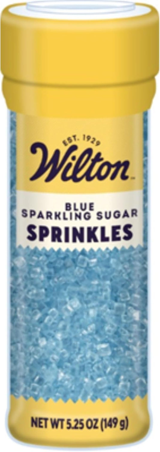 Wilton Sparkling Sugar Decorating Sprinkles, 5.25 oz., Blue