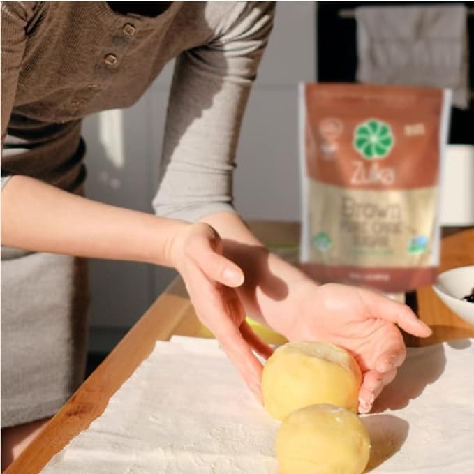 Zulka Brown Pure Cane Sugar, 1 Lb - All-Natural, Non-GMO, Certified Vegan, Bone-Char Free & Kosher Pareve