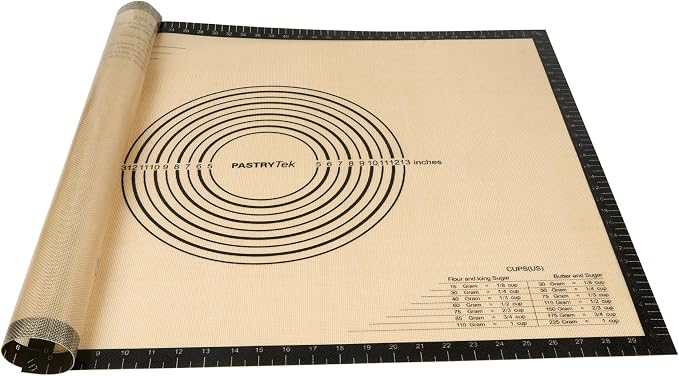 Restaurantware Non-Stick Baking Mat - 1 Count 23.6 x 31.5 Inches Silicone Reusable Baking Sheet - Anti-Slip Dough Mat - Black