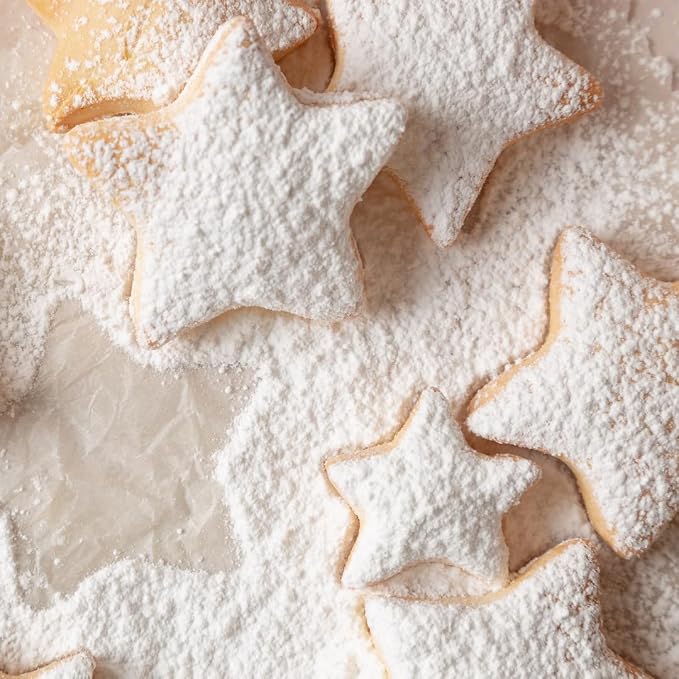 Unpretentious Powdered Sugar Confectioners Sugar, For Baking, Candy Making, Desserts (16 Ounce) (Pack of 2)