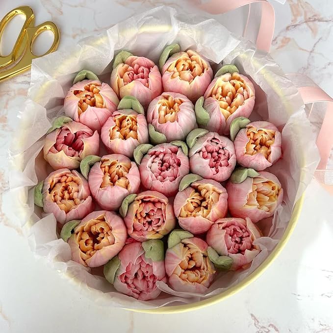 1 Piece Stainless Steel Extra Large Russian Flower Icing Tips,Pastry Frosting Piping Nozzles, Marshmallow Bouquet Icing Tips,Cake Decorating Piping Tips,Flower Frosting Nozzles for Decorating