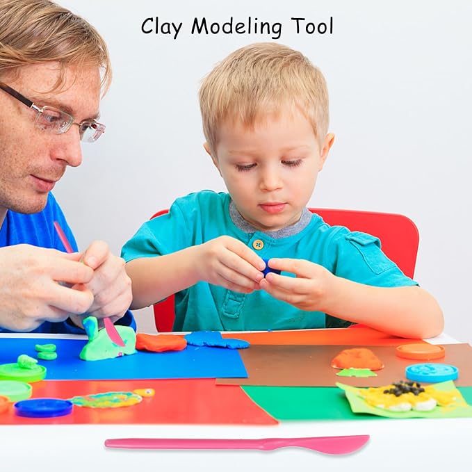 Artibetter 2 Sets 28pcs Clay Sculpture Pens Cake Carving Pens Plastic Clay Modeling Tools for Sculpting and Cutting Fondant Cake Decorating at Home or School