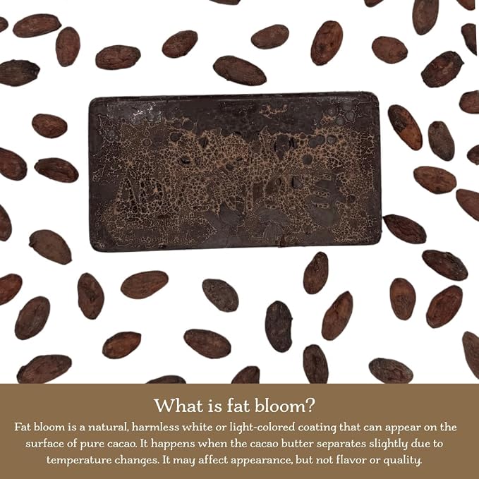 Cacao Adventures Ceremonial Cacao Block, High-Amazon Basin, 8 oz