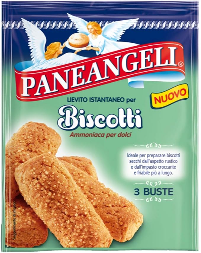 Paneangeli Instant Yeast for Biscuits 3 x 9g (Pack of 2)