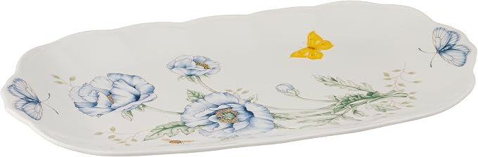 Lenox Butterfly Meadow Oblong Sandwich Tray -