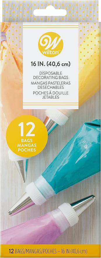 Wilton Disposable 16-Inch Decorating Bags (2 Pack)
