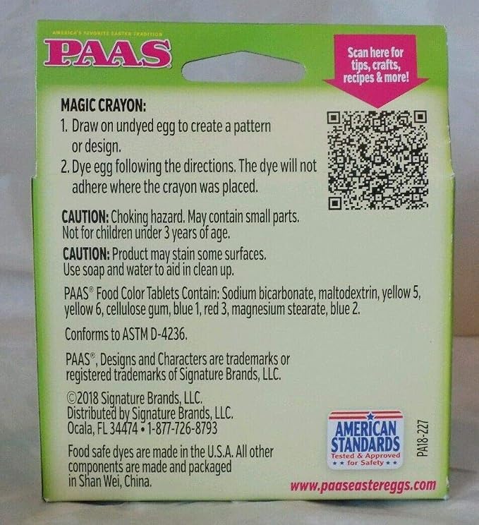 PAAS Easter Egg Coloring Cup Kits - 6 Pack