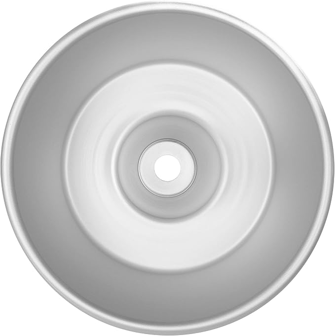 Fat Daddio's PAF-8375 Anodized Aluminum Angel Food Cake Pan, 8 Inch
