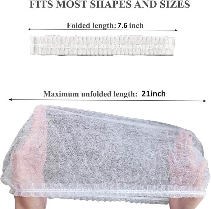 100Pcs Disposable Banneton Liner & Bread Proofing Basket Liners - Non-Stick Elastic Baking Cloth for Sourdough, Rising Dough, Bowl Protection | Bread Making Accessories Kit