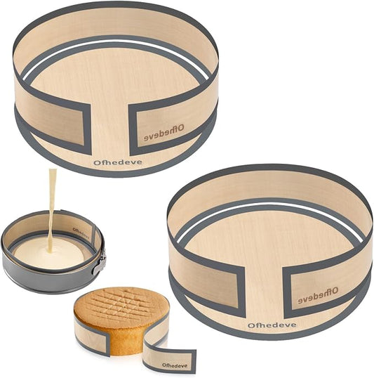2 pack Silicone mat for 9 inch springform pan, springform pan protector, prevent cake from sticking, cheesecake pans protector mat