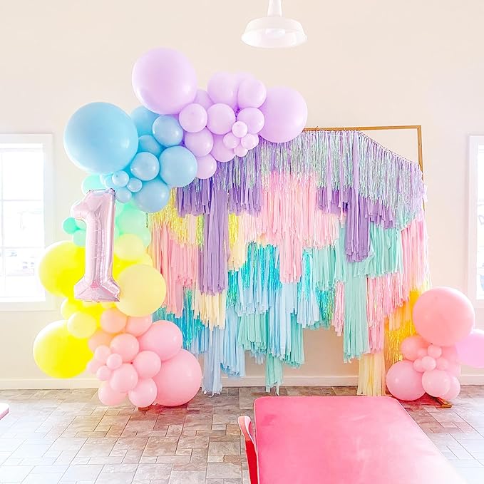 Voircoloria Light Pink Balloons, 66pack 12inch Pastel Pink Latex Party Balloons for Boys Girls Birthday Party, Baby Shower, Wedding, Gender Reveal, Baby Shower, Anniversary Party Decorations