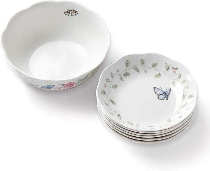 Lenox 6437719 Butterfly Meadow 7-Piece Bowl Set
