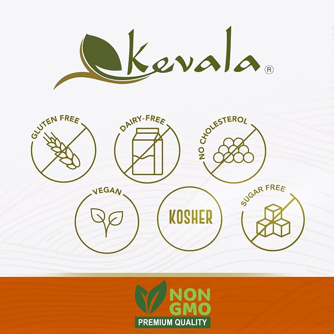 Kevala Nutritional Yeast - 8.5 oz, Premium Fortified Yeast, Large Flakes | Cheese Substitute with Vitamin B, Nutritious Seasoning with Cheesy Flavor for Cooking at Home, Plant Protein Source
