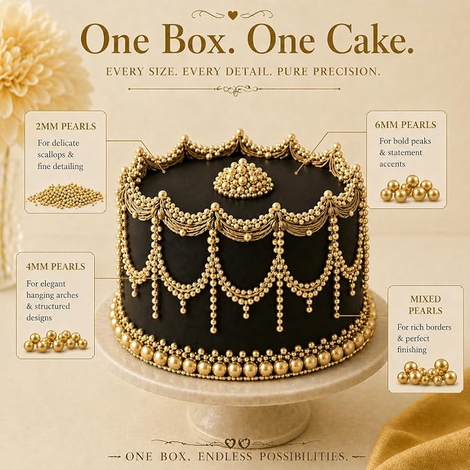 Confect Champagne Gold Sprinkles for Christmas Cakes & Cupcakes – Birthday Sprinkles – Edible Cake Topping for Cupcakes, Cookies, Desserts – Celebration Baking Decoration – Vegan, Gluten-Free, Nut-Free, Soy-Free, Dairy-Free , Handcrafted Sprinkle - 5 Oz
