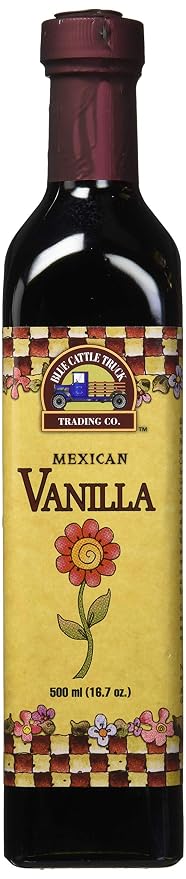 Blue Cattle Truck Trading Co. Traditional Gourmet Mexican Vanilla Extract, Large, 16.7 Ounce
