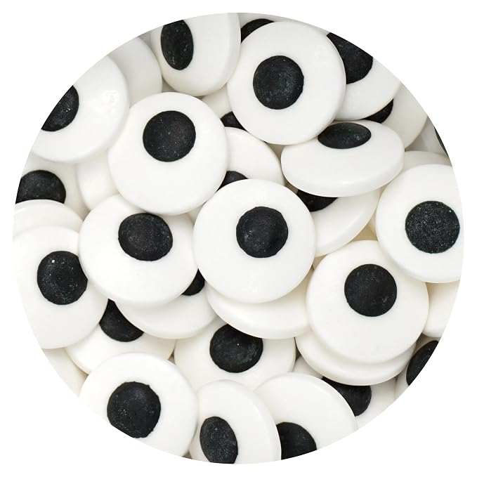 Large Eye Sprinkles 4.4 oz, Candy Eyes, Candy Eyeball Sprinkles For Cake Decorating, Baking, Ice Cream & More, The Hampton Candy Company