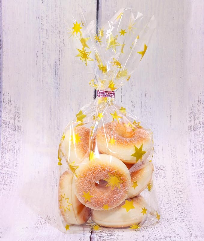 Mini Skater 4" Metallic Twist Ties Foil Bread Ties for Packaging Bakery Candy Goodies Cookies Gift Cellophane Treat Bags Christmas Wedding Party Favor Supplies,500Pcs(Multicolored)