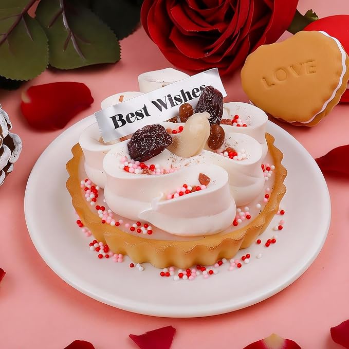 Valentines Sprinkles for Cake Decorating, 8Oz White Pink and Red Heart Sprinkles, Edible Nonpareil Sanding Sugar Heart Confetti Jimmies Mix for Ice Cream Cupcakes Brownie Cookie Baking Topping
