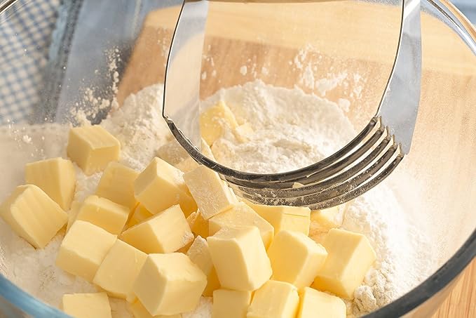 Mrs. Anderson’s Baking Pastry Dough Blender, Stainless Steel, 5-Blade Design
