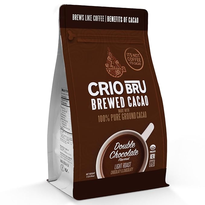 Crio Bru Brewed Cacao Double Chocolate Light Roast, 48oz