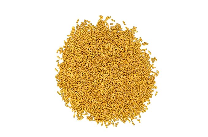 Mystic Sprinkles Sparkling Gold Jimmies 3.2oz Bottle