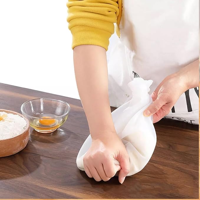 Reusable Food-Grade Silicone Dough Kneading Bag, Non-Slip Flour Mixing Tool, Versatile Bread Pastry Pizza Tortilla Kneading Bag