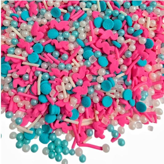 HeDeon&Rles Beautiful Creature Flamingo Sprinkles for Baking Caketopper Valentines St. Patrick's Day Easter Sprinkles Cake Decoration Birthday Wedding Caketopper