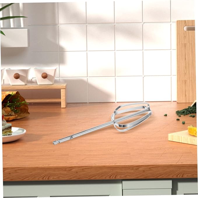 VICASKY 2pcs Egg Beater Parts Hand Mixer Beaters Stainless Steel Whisk for Electric Handheld Mixers