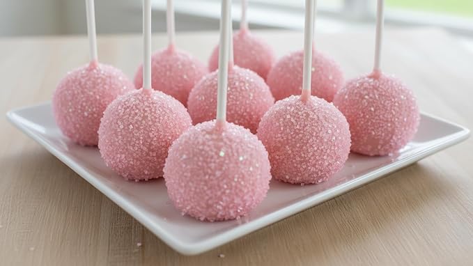 NCS Pearlized Pink Coarse Sanding Sugar, Sparkling Decorating Sugar for Baking & Drink Rims, 7 oz