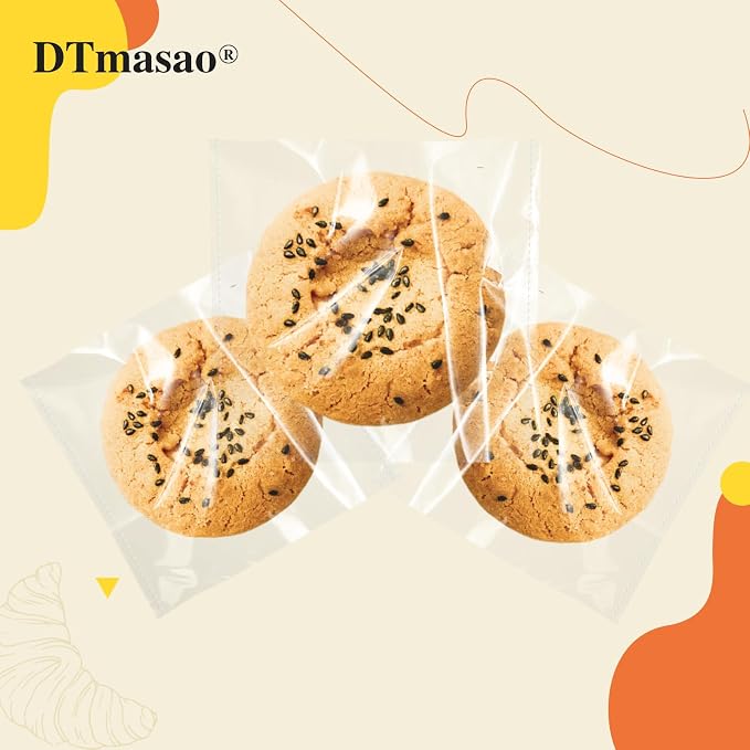 DTmasao 4x4 Inches 600 Pcs Self Sealing Cellophane Bags Clear Cookie Bags Resealable Cellophane Bag for Packaging Gifts,Cookies,Favors,Products,Candy for Packaging 600 Pieces 4"x4"