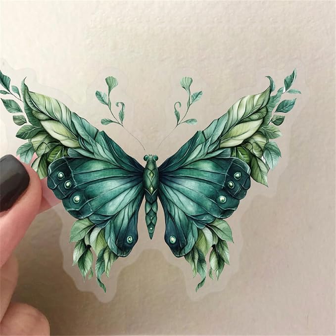100Pcs Magic Stickers for Kindle, Mystical Witchy Magic Transparent Aesthetic Self-Adhesive Scrapbooking Stickers Supplies Journal Stuffers for Adult Card Making Letters DIY (Witch)