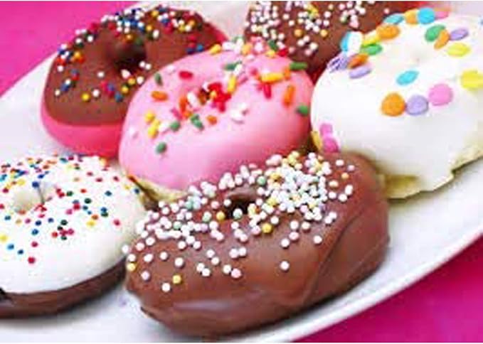Donut Pan by Dohnuts - Premium 6 Cup Non-Stick Mini Doughnut and Bagel maker – for Healthier Homemade Baked Cakes