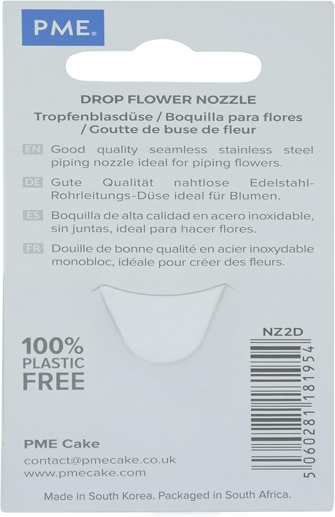 JEM Drop Flower Piping Nozzle no. 2D