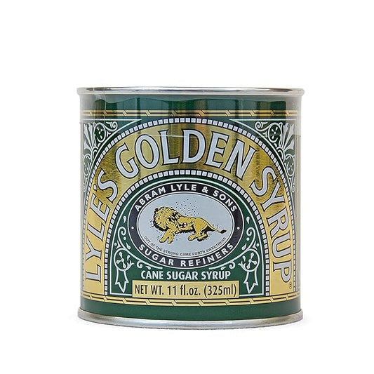 Lyle's Golden Syrup, Cane Sugar Syrup, 11 Fluid Ounces, Pack of 1