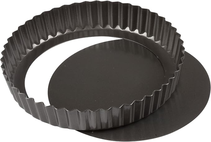 Winco 8" Non-stick Carbon Steel Quiche Pan