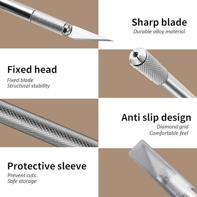 Premium Bread Lame – Sourdough Scoring Tool Kit with 10 Blades | Stainless Steel Dough Scorer | Safety Cover + 2 Finger Sleeves | Pattern String for Intricate Designs | Professional Results